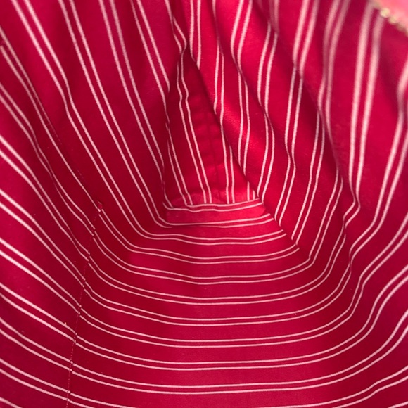 Louis Vuitton Antigua Cabas PM Pink Red Canvas Tote Bag Made in France Rare GUC - Picture 10 of 13